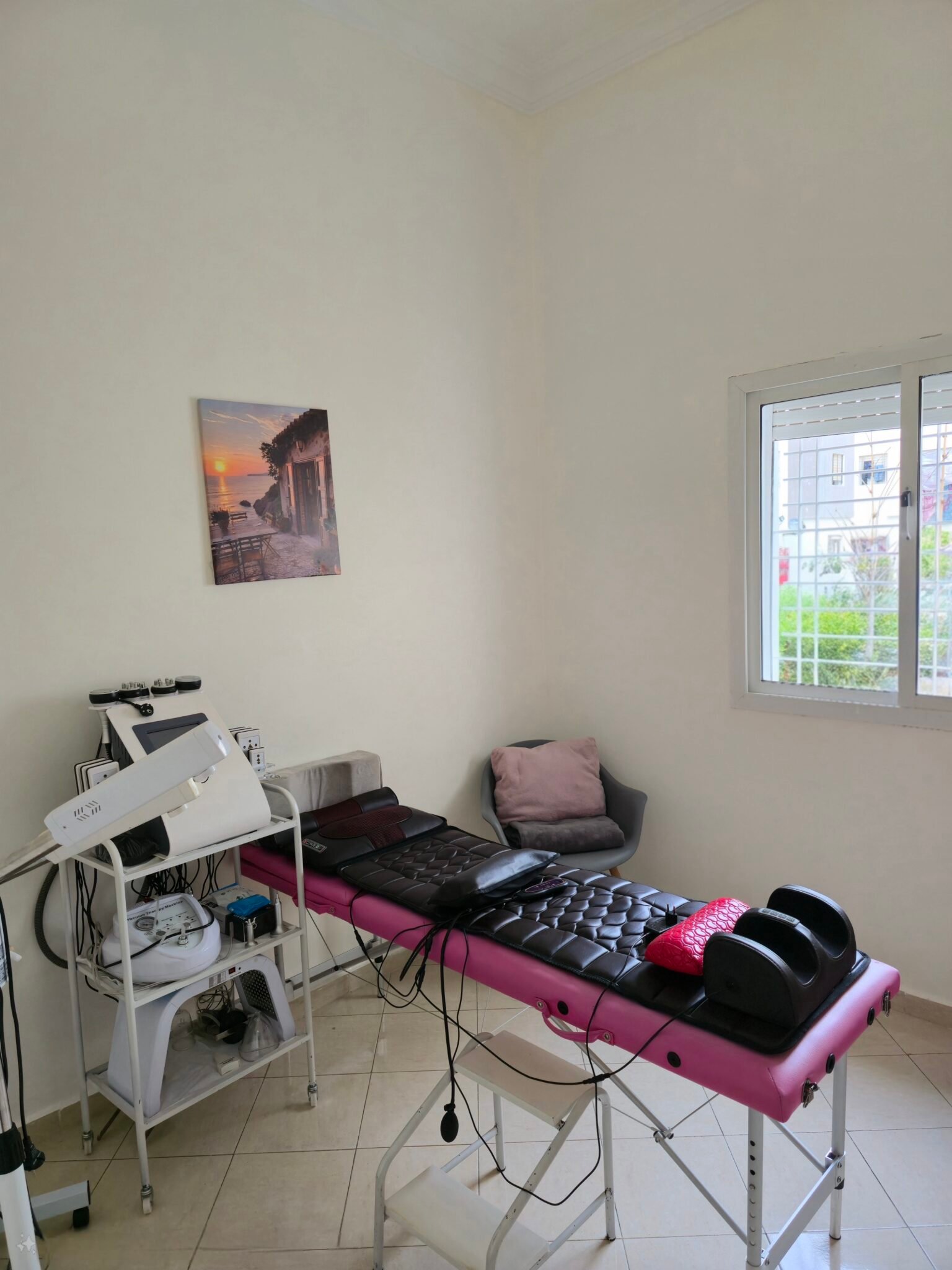 Cabinet de kinésithérapie à Oulfa Casablanca - Salle de soins et consultation